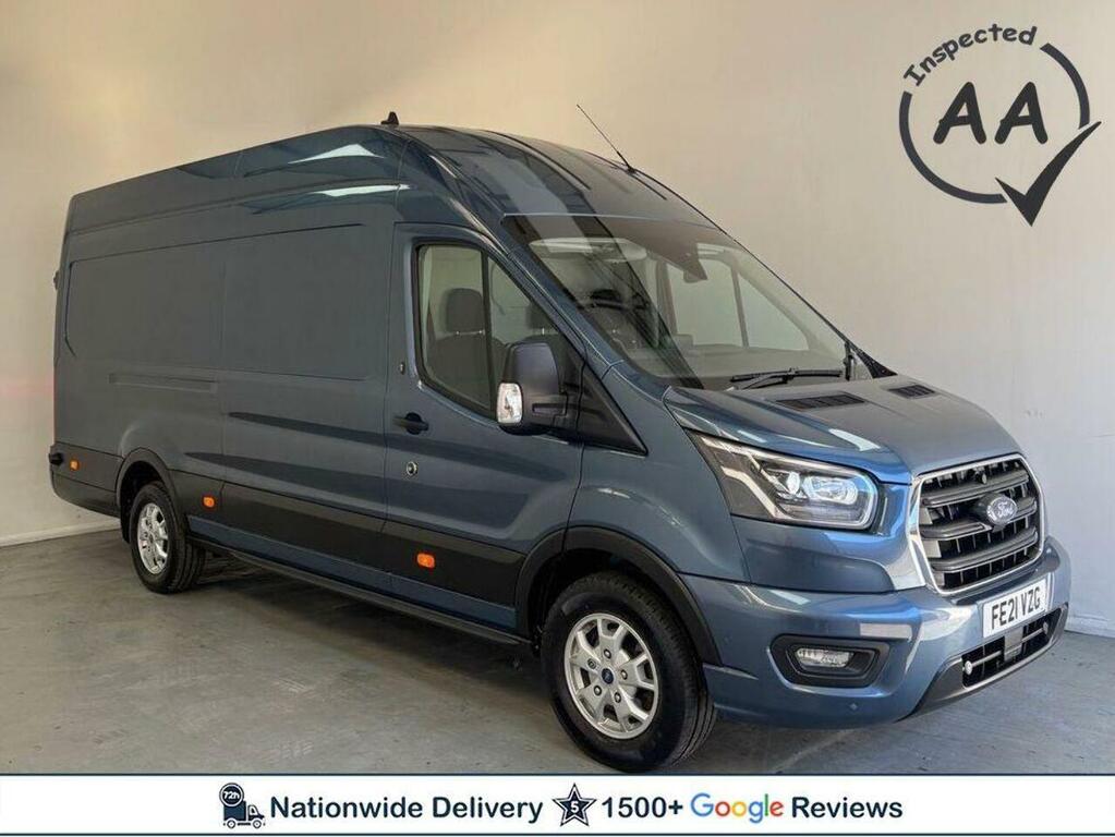 Ford Transit Custom 2.0 350 Ecoblue Limited Rwd L4 H3 Euro 6 S S Blue