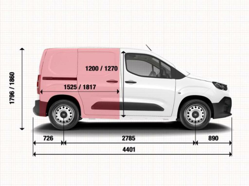 Fiat Doblo Doblo 1.5 Multijet3 Plus M Euro 6 S S U8239 White #2
