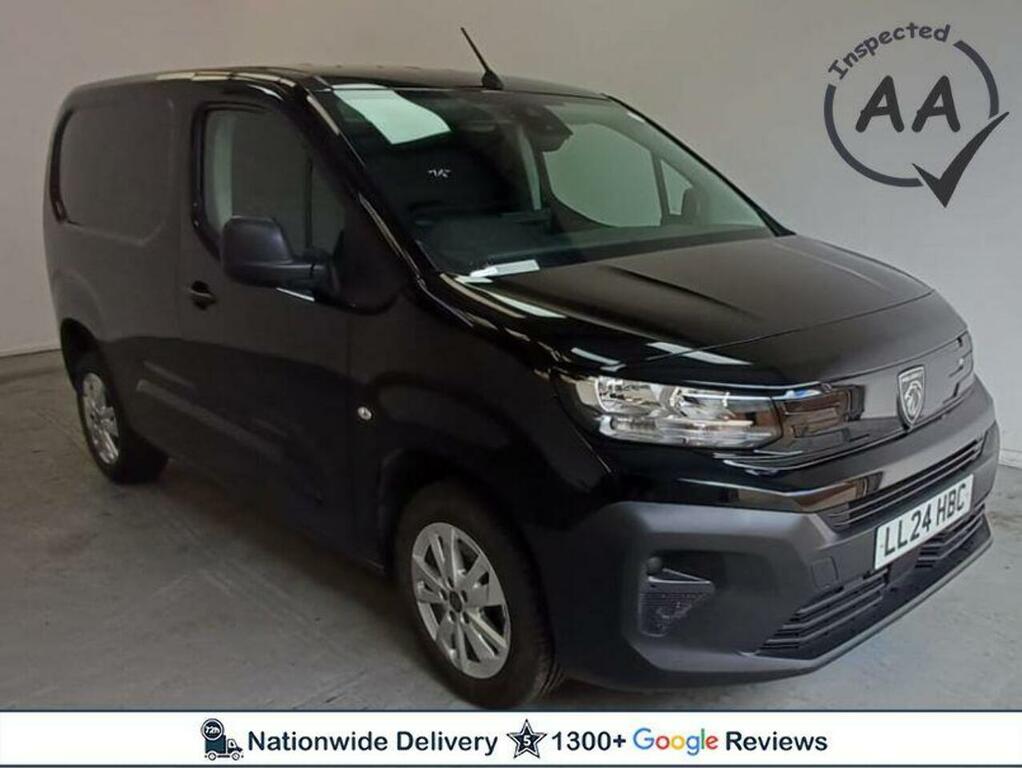 Peugeot Partner 1.5 Bluehdi 1000 Professional Standard Panel Van S Black