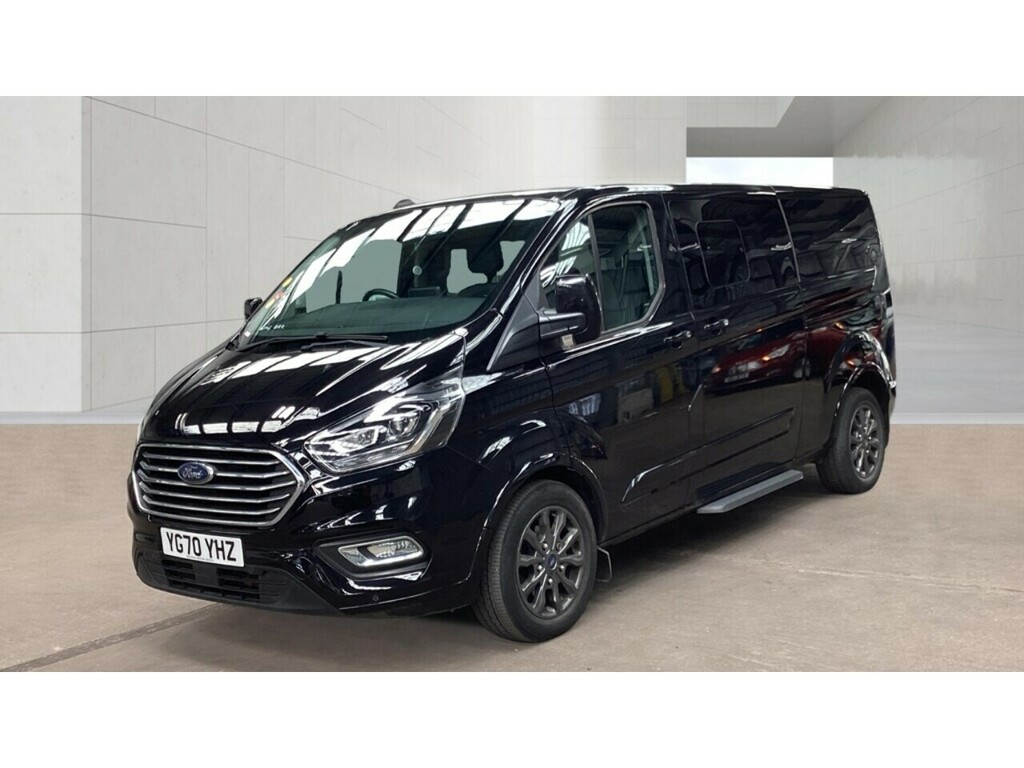 Ford Tourneo Custom 320 Ecoblue Titanium X Lwb L R Euro 6 U8354 Ulez Black