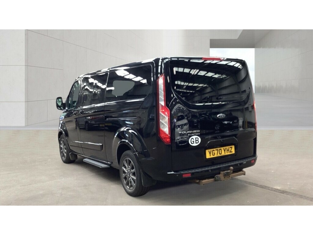 Ford Tourneo Custom 320 Ecoblue Titanium X Lwb L R Euro 6 U8354 Ulez Black #2
