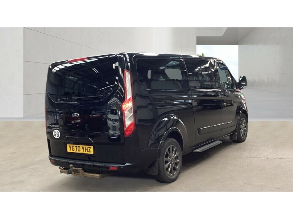 Ford Tourneo Custom 320 Ecoblue Titanium X Lwb L R Euro 6 U8354 Ulez Black #3