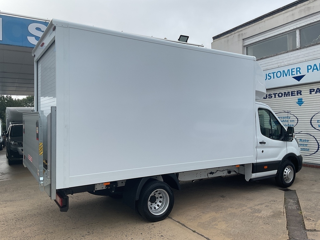Ford Transit Custom 350 Ecoblue Leader Luton 130Ps A C L13ft 5 Euro White #2