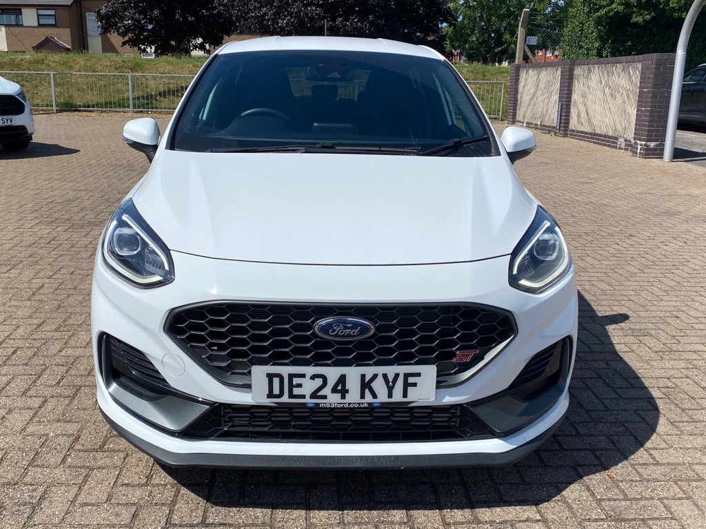 Ford Fiesta 1.5 Ecoboost St-3 DE24KYF White #2
