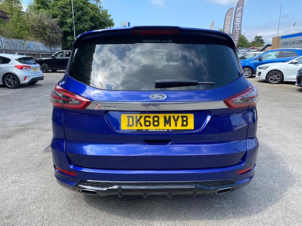 Ford S-Max 2.0 Tdci 180 St-line Powershift Blue #3