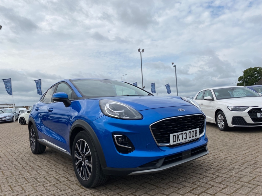 Ford Puma 1.0 Ecoboost Hybrid Mhev Titanium Blue