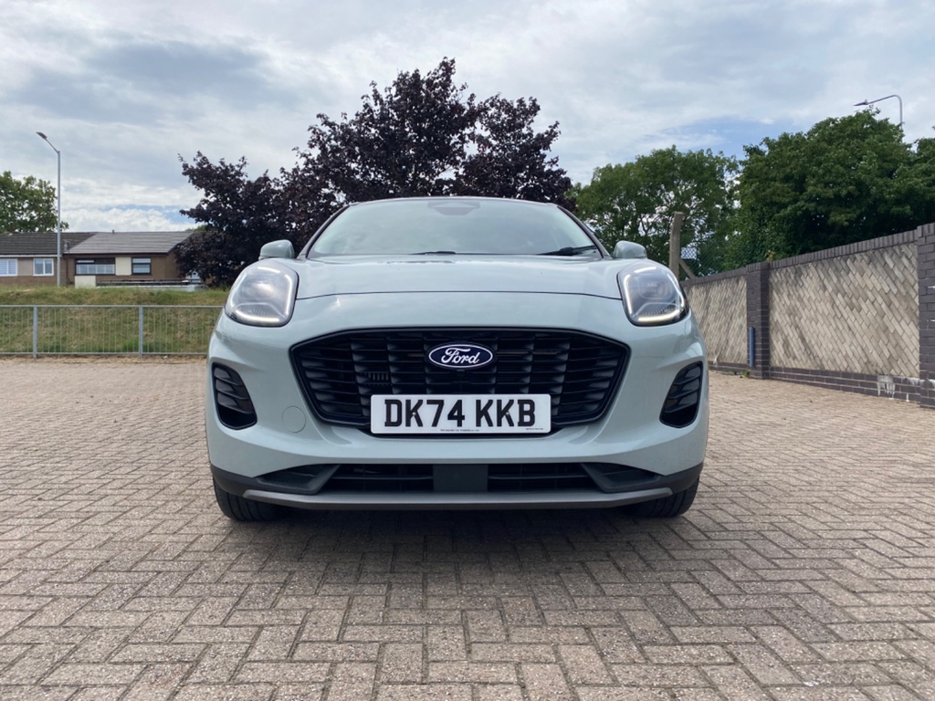 Ford Puma 1.0 Ecoboost Hybrid Mhev Titanium DK74KKB Grey #4