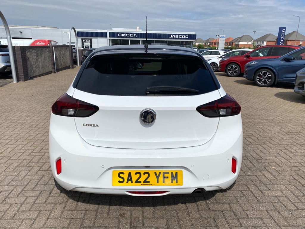 Vauxhall Corsa 1.2 Turbo Elite Edition SA22YFM White #5