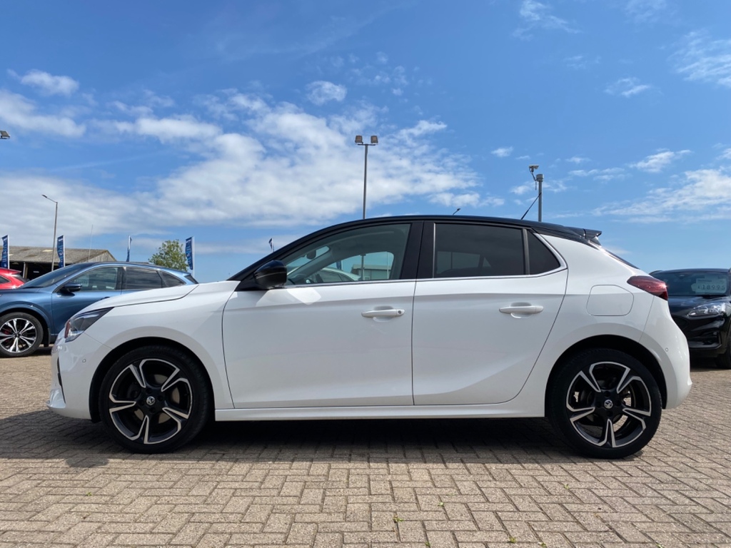 Vauxhall Corsa 1.2 Turbo Elite Edition SA22YFM White #6