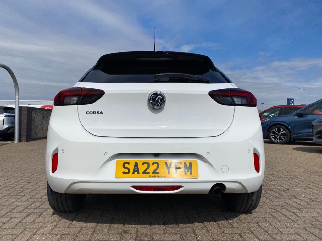 Vauxhall Corsa 1.2 Turbo Elite Edition SA22YFM White #4
