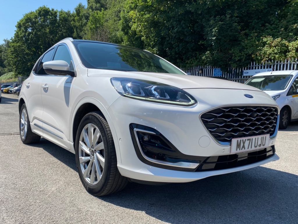Ford Kuga 2.5 Fhev Vignale Cvt White