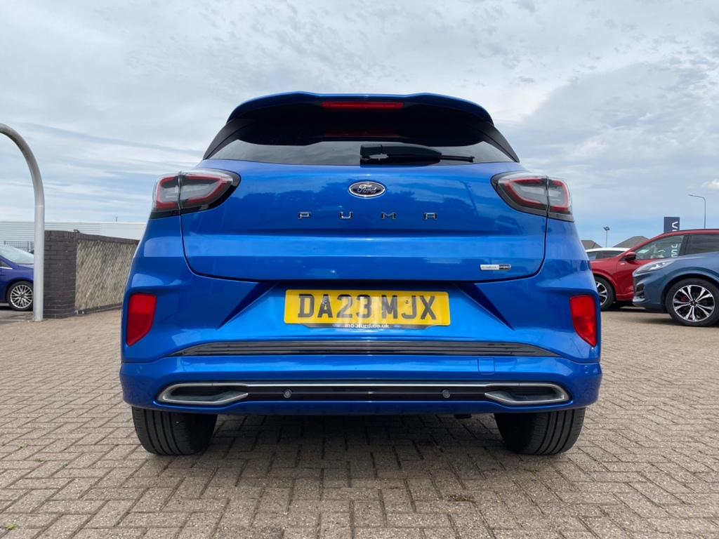 Ford Puma 1.0 Ecoboost Hybrid Mhev St-line Vignale Blue #5