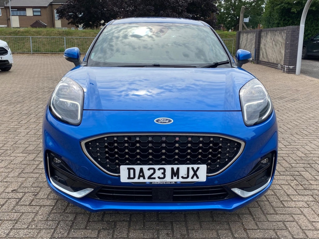 Ford Puma 1.0 Ecoboost Hybrid Mhev St-line Vignale Blue #2