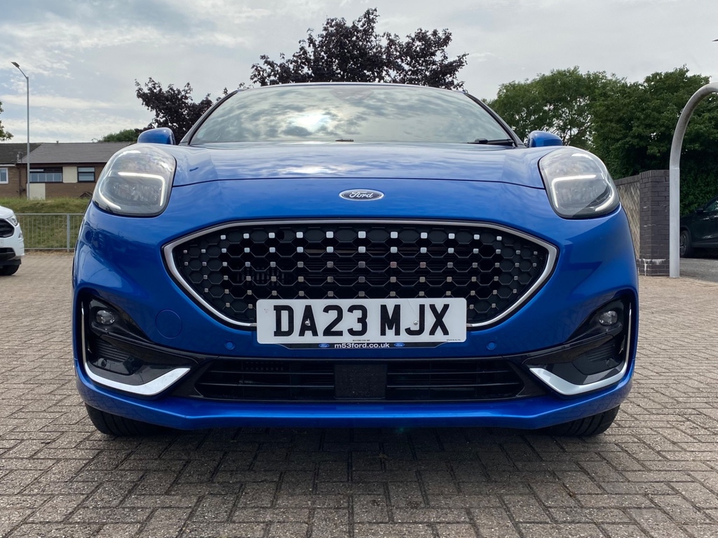 Ford Puma 1.0 Ecoboost Hybrid Mhev St-line Vignale Blue #3
