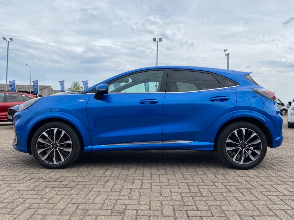 Ford Puma 1.0 Ecoboost Hybrid Mhev St-line Vignale Blue #6