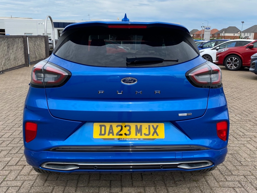 Ford Puma 1.0 Ecoboost Hybrid Mhev St-line Vignale Blue #4
