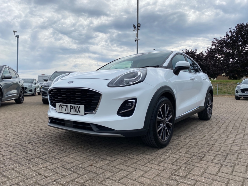 Ford Puma 1.0T Ecoboost Mhev St-line X Suv Hybrid Blue #8