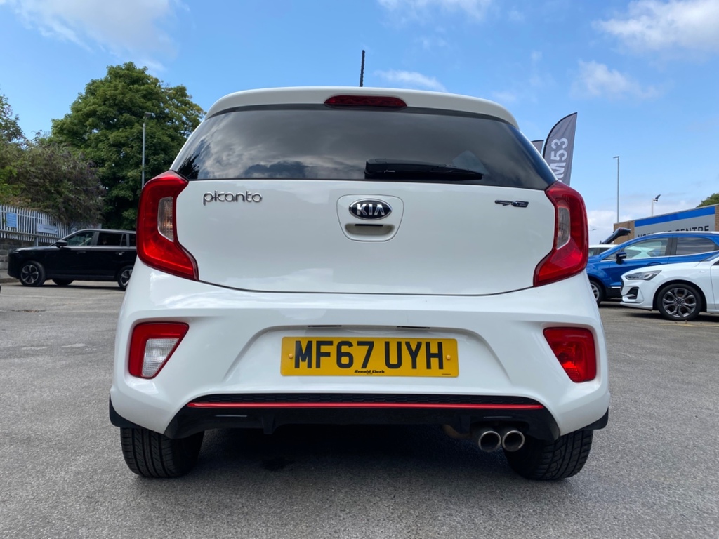 Kia Picanto 1.25 Gt-line MF67UYH White #3