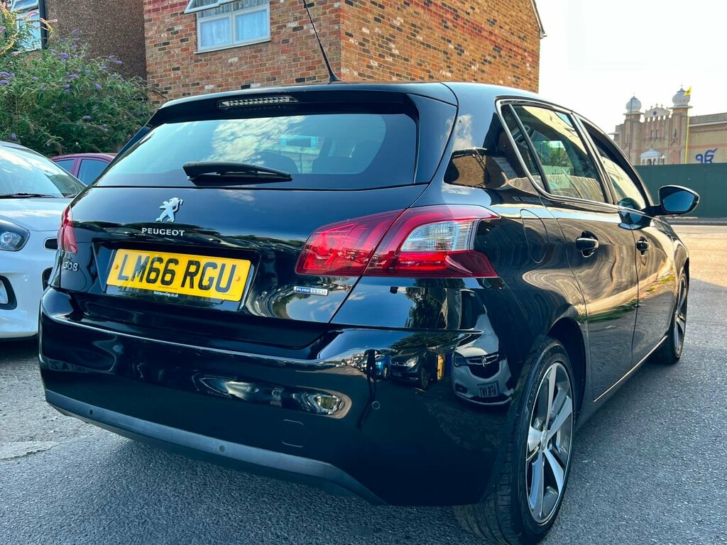 Peugeot 308 1.2 Puretech Allure Eat Euro 6 Ss Black #6
