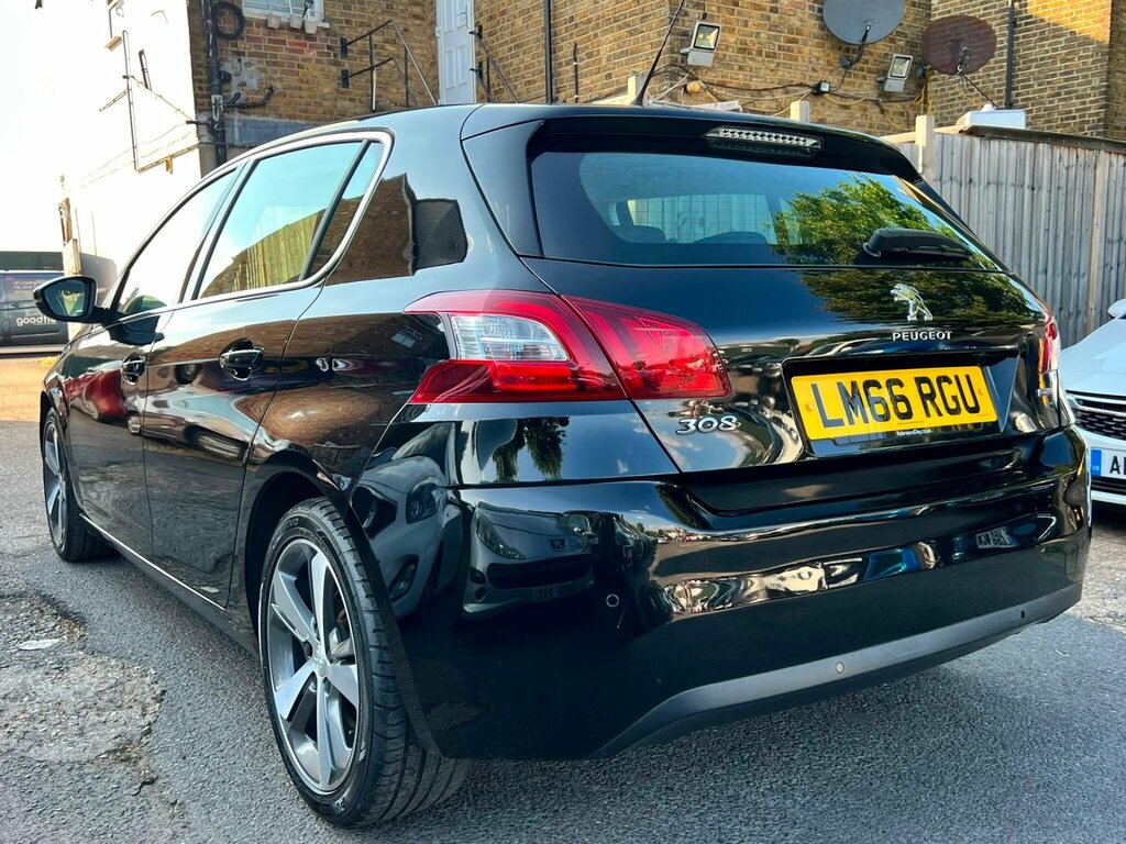 Peugeot 308 1.2 Puretech Allure Eat Euro 6 Ss Black #4