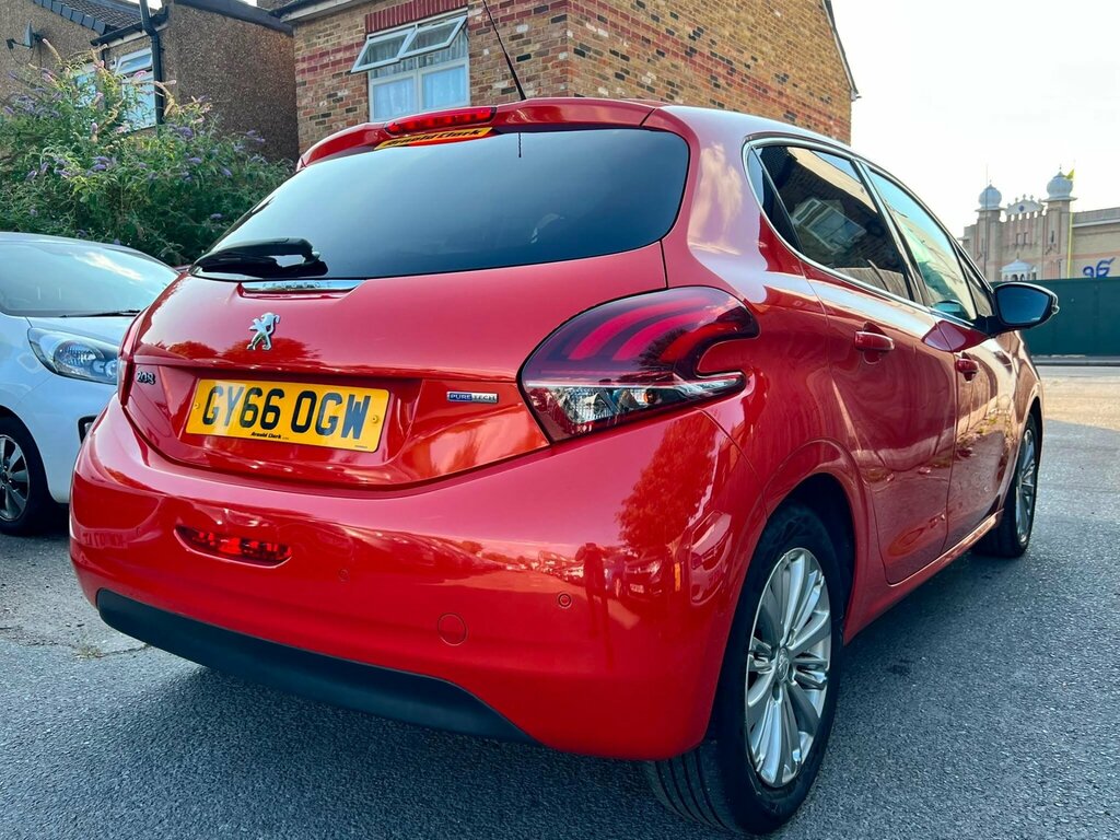 Peugeot 208 1.2 Puretech Allure Eat Euro 6 Ss Orange #5