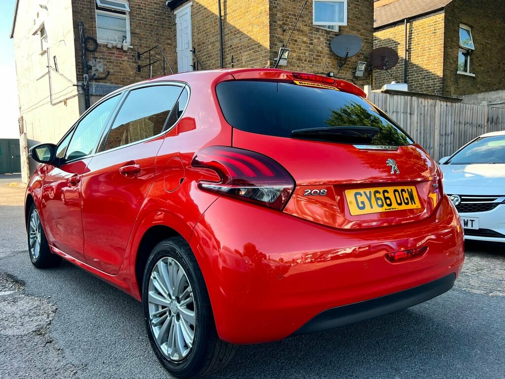 Peugeot 208 1.2 Puretech Allure Eat Euro 6 Ss Orange #4