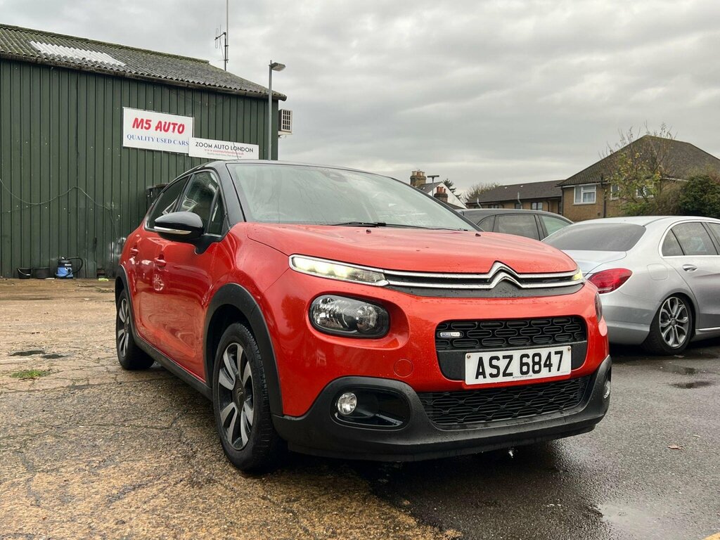 Citroen C3 1.2 Puretech Flair Eat6 Euro 6 Ss Orange
