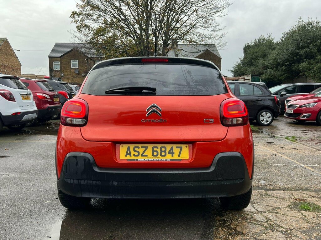Citroen C3 1.2 Puretech Flair Eat6 Euro 6 Ss Orange #5