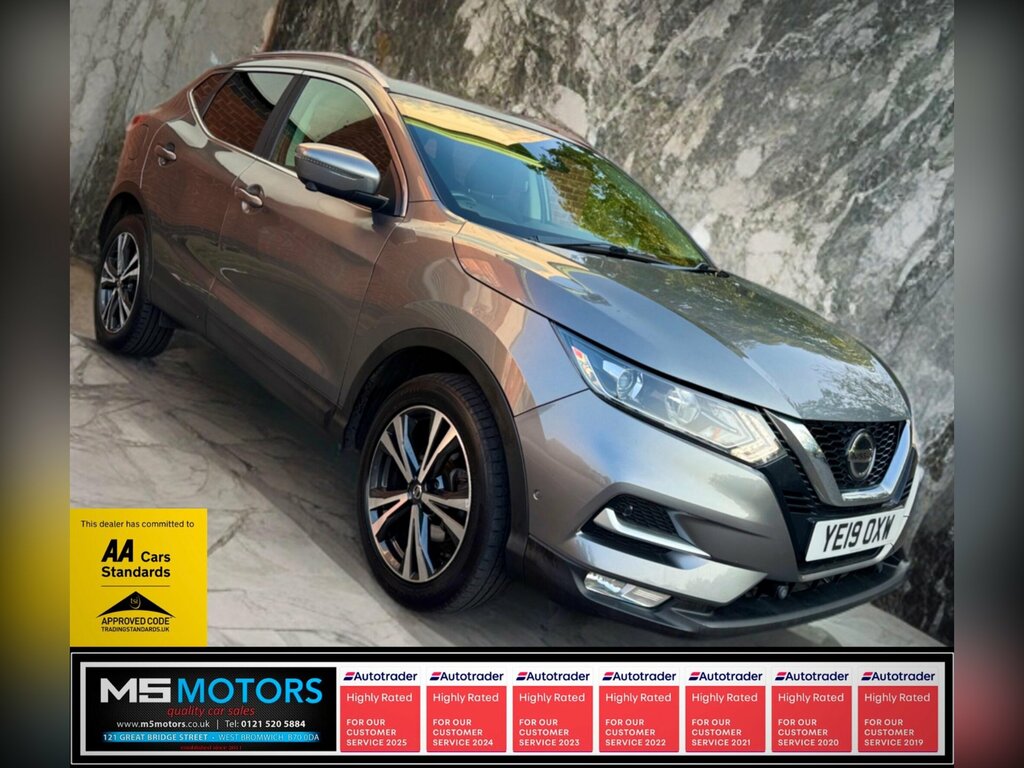 Nissan Qashqai 1.5 Dci N-connecta Euro 6 Ss Grey