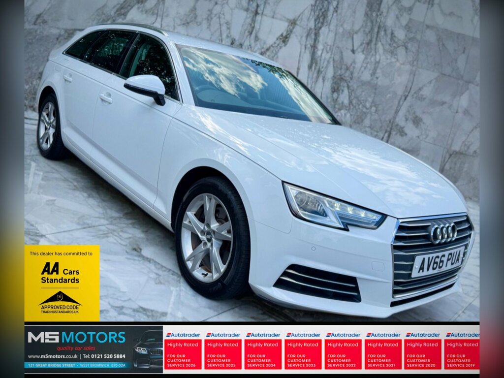 Audi A4 Avant 2.0 Tfsi Sport Euro 6 Ss White