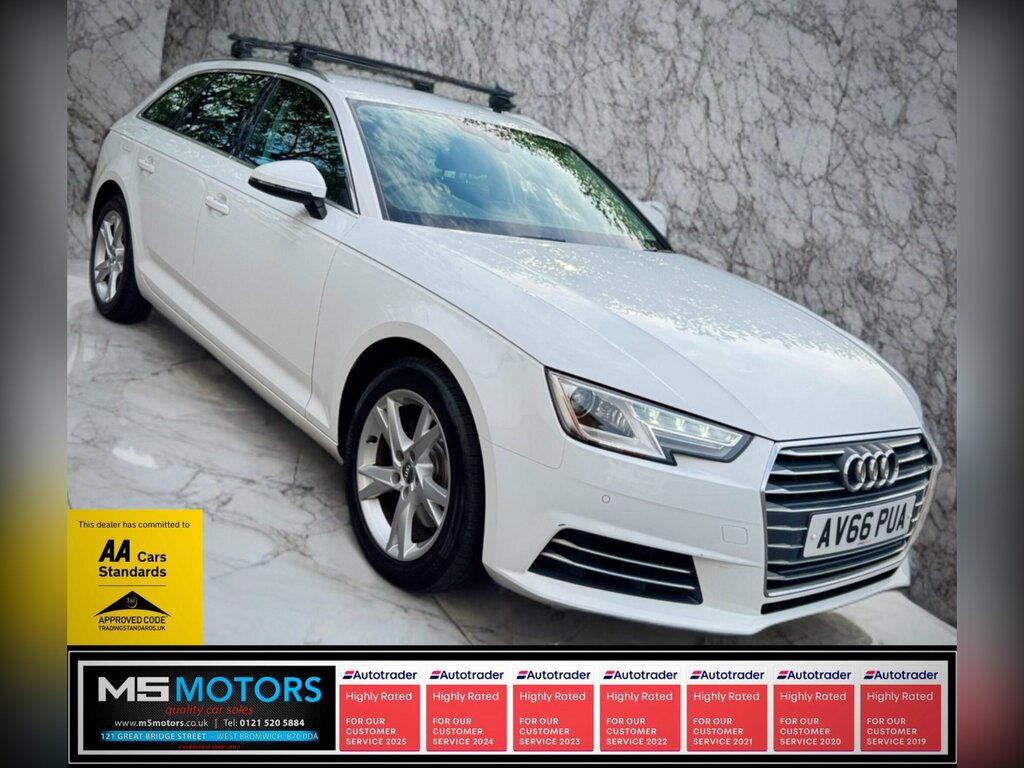Audi A4 Avant 2.0 Tfsi Sport Euro 6 Ss White