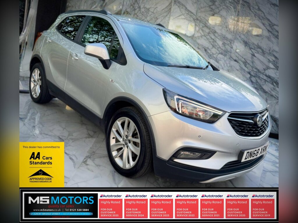 Vauxhall Mokka X 1.4I Turbo Ecotec Active Euro 6 Ss Silver