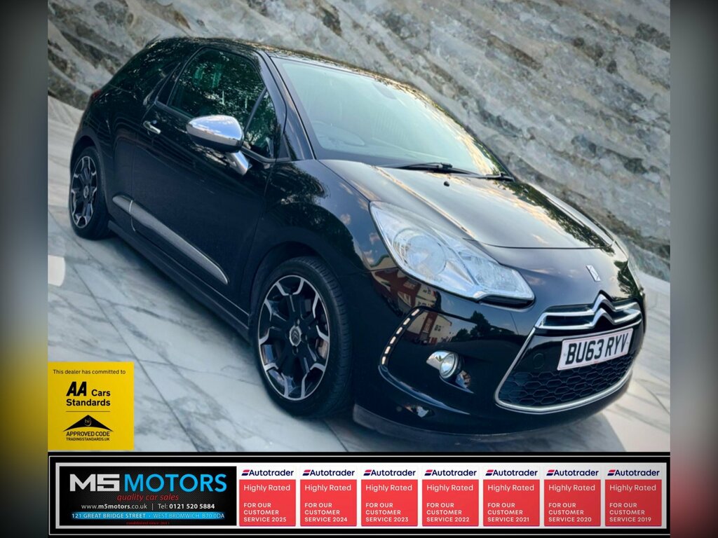 Citroen DS3 1.6 Thp Dsport Plus Euro 5 Black