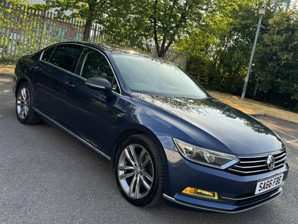 Volkswagen Passat 2.0 Tdi Bluemotion Tech Gt Dsg Euro 6 Ss SA66FBE Blue #2