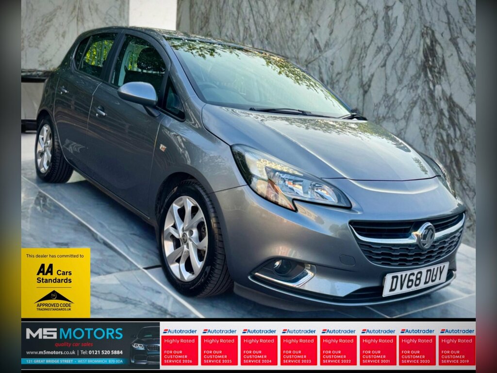 Vauxhall Corsa 1.4I Ecotec Sri Nav Euro 6 DV68DUY Grey