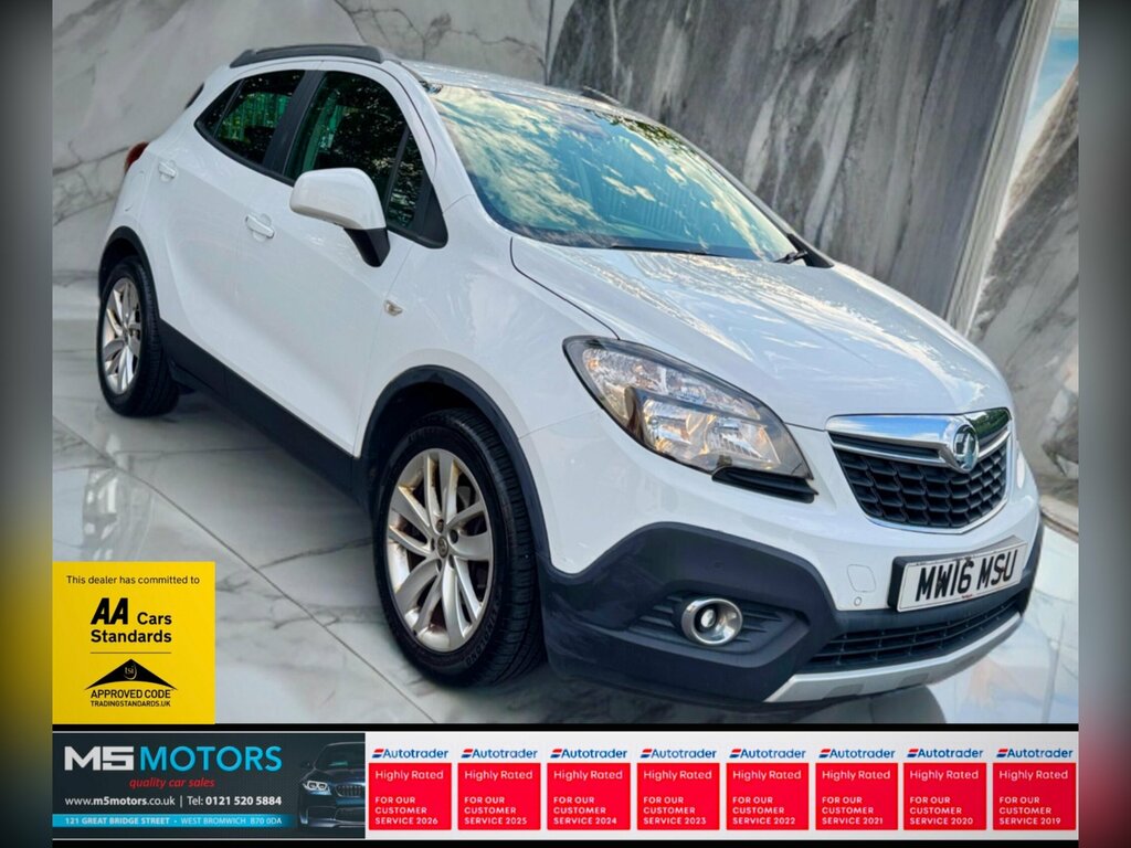 Vauxhall Mokka 1.6 Cdti Exclusiv 2Wd Euro 6 Ss MW16MSU White