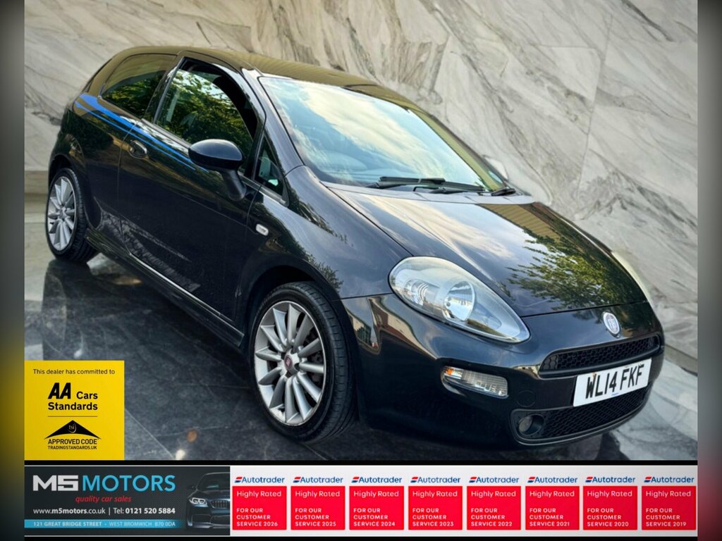 Fiat Punto 1.4 Jet Black II Euro 6 Ss Black