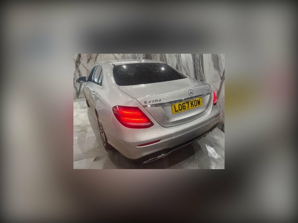 Mercedes-Benz E Class 2.0 E220d Amg Line G-tronic Euro 6 Ss Silver