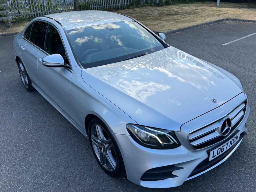 Mercedes-Benz E Class 2.0 E220d Amg Line G-tronic Euro 6 Ss LO67KOW Silver #3