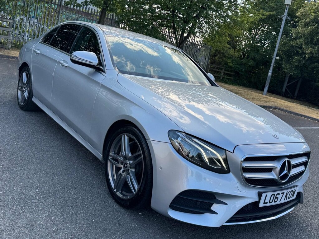 Mercedes-Benz E Class 2.0 E220d Amg Line G-tronic Euro 6 Ss LO67KOW Silver #2