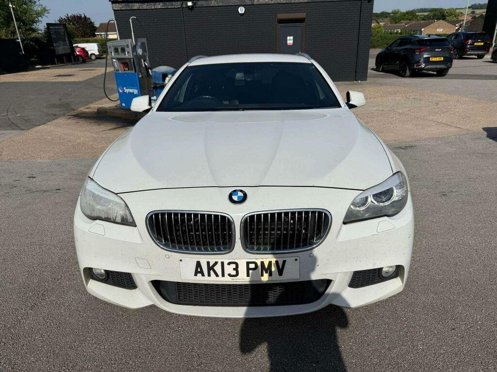 BMW 5 Series 2.0 520D M Sport Touring Euro 5 Ss White #2