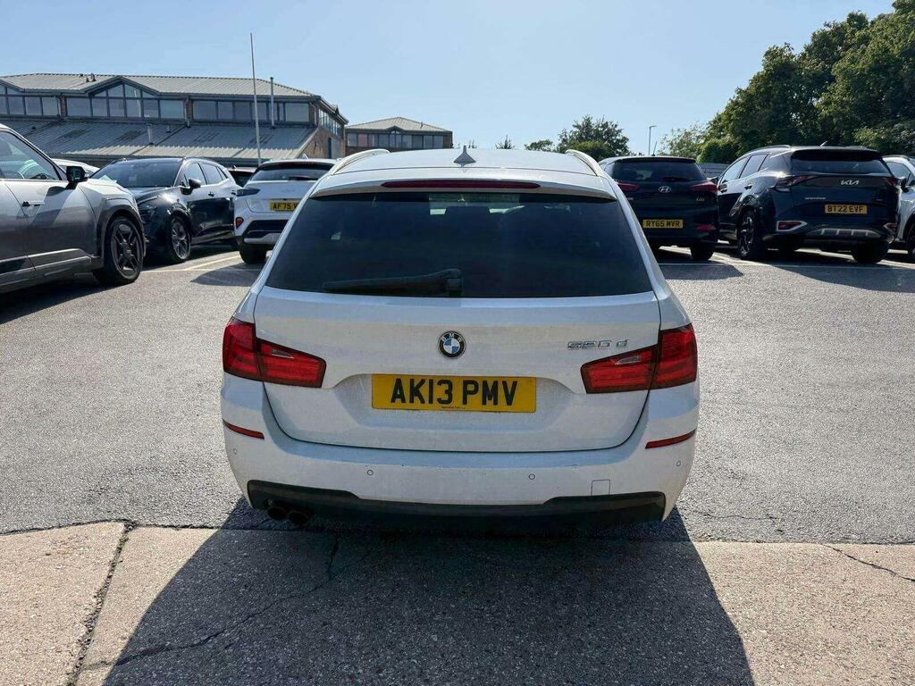 BMW 5 Series 2.0 520D M Sport Touring Euro 5 Ss White #6