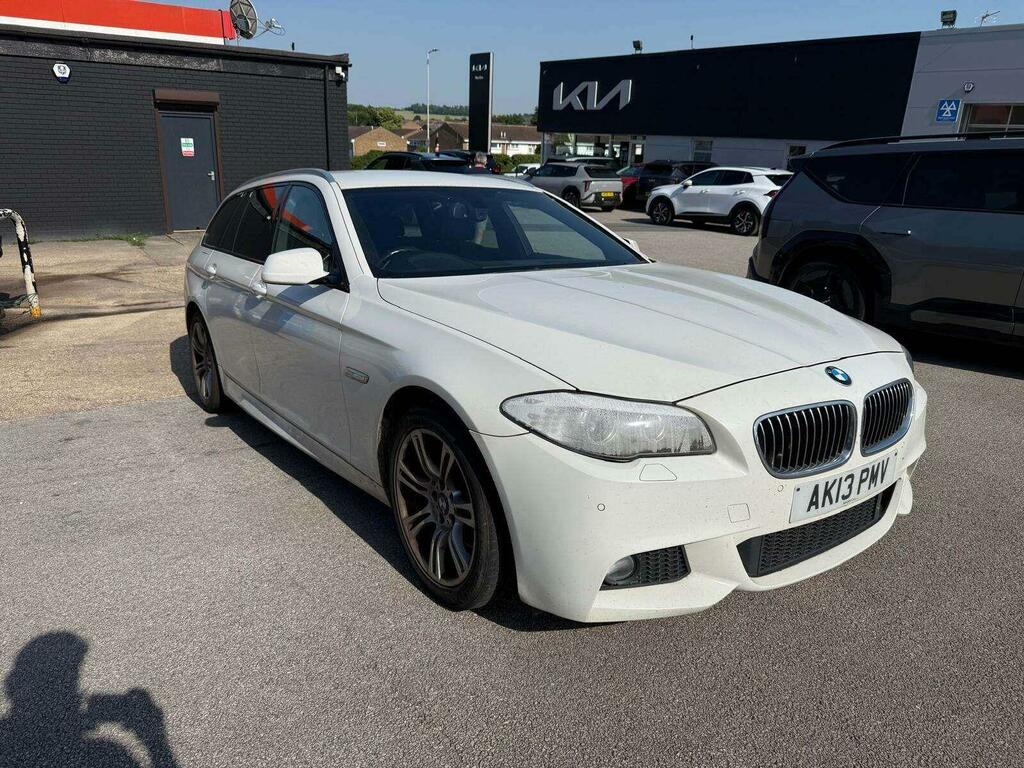 BMW 5 Series 2.0 520D M Sport Touring Euro 5 Ss White