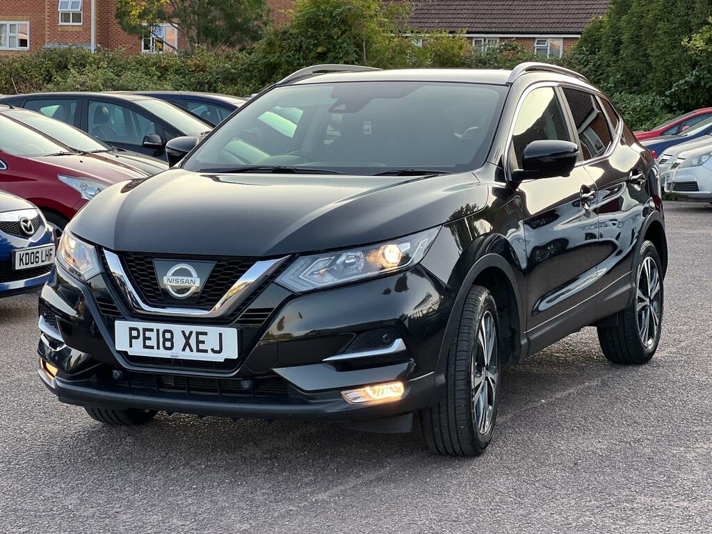 Nissan Qashqai 1.2 Dig-t N-connecta Euro 6 Ss PE18XEJ Black #3
