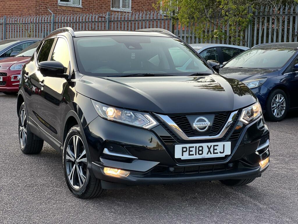 Nissan Qashqai 1.2 Dig-t N-connecta Euro 6 Ss PE18XEJ Black #4