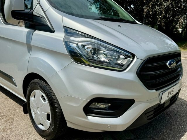 Ford Transit Custom 2022 2.0 320 Ecoblue Trend Panel Van Ma FE22ZXP Silver #6
