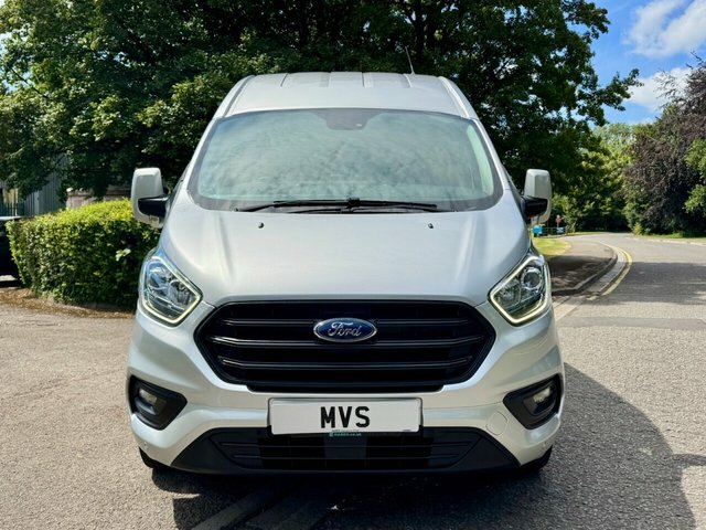 Ford Transit Custom 2022 2.0 320 Ecoblue Trend Panel Van Ma FE22ZXP Silver #2