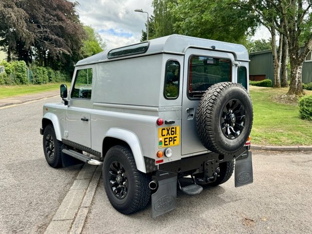Land Rover Defender 90 2011 2.4 Tdci Hard Top Suv 4Wd S Silver #5