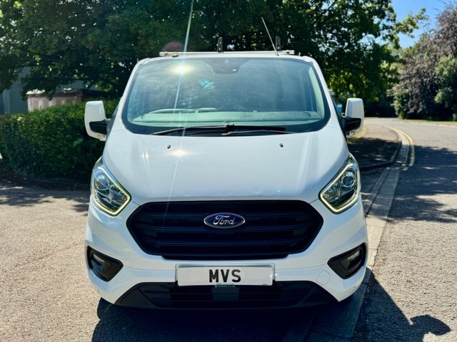 Ford Transit Custom 2019 2.0 280 Ecoblue Trend Panel Van Ma CX19GJJ White #2