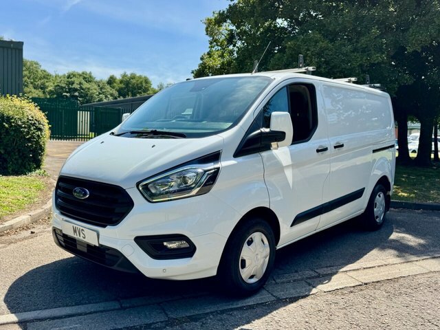 Ford Transit Custom 2019 2.0 280 Ecoblue Trend Panel Van Ma CX19GJJ White #3
